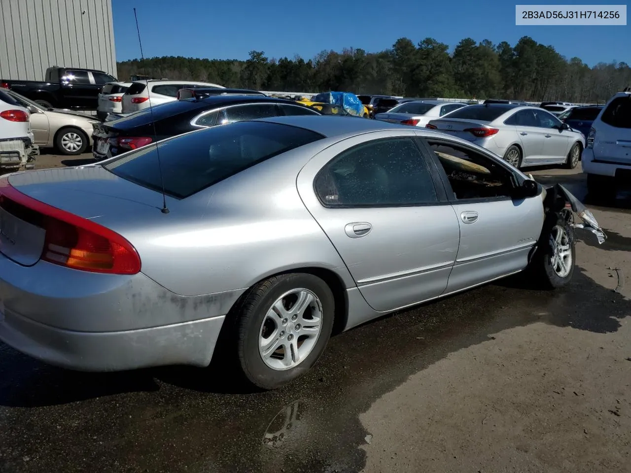 2001 Dodge Intrepid Es VIN: 2B3AD56J31H714256 Lot: 78115423