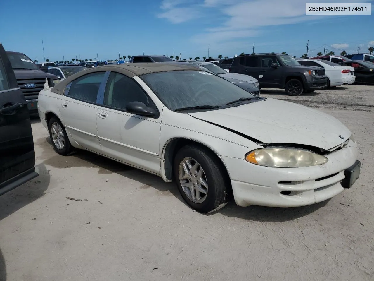 2002 Dodge Intrepid Se VIN: 2B3HD46R92H174511 Lot: 74227064