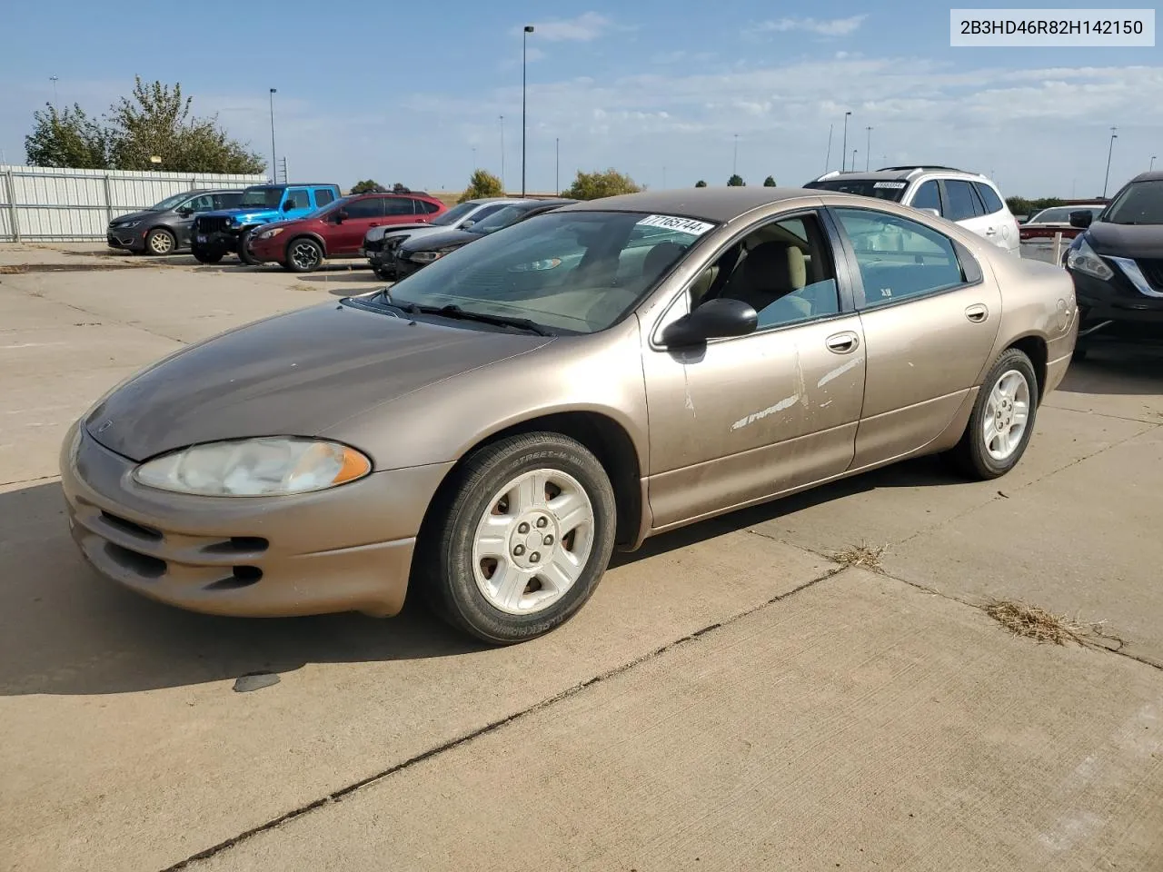 2002 Dodge Intrepid Se VIN: 2B3HD46R82H142150 Lot: 77165744