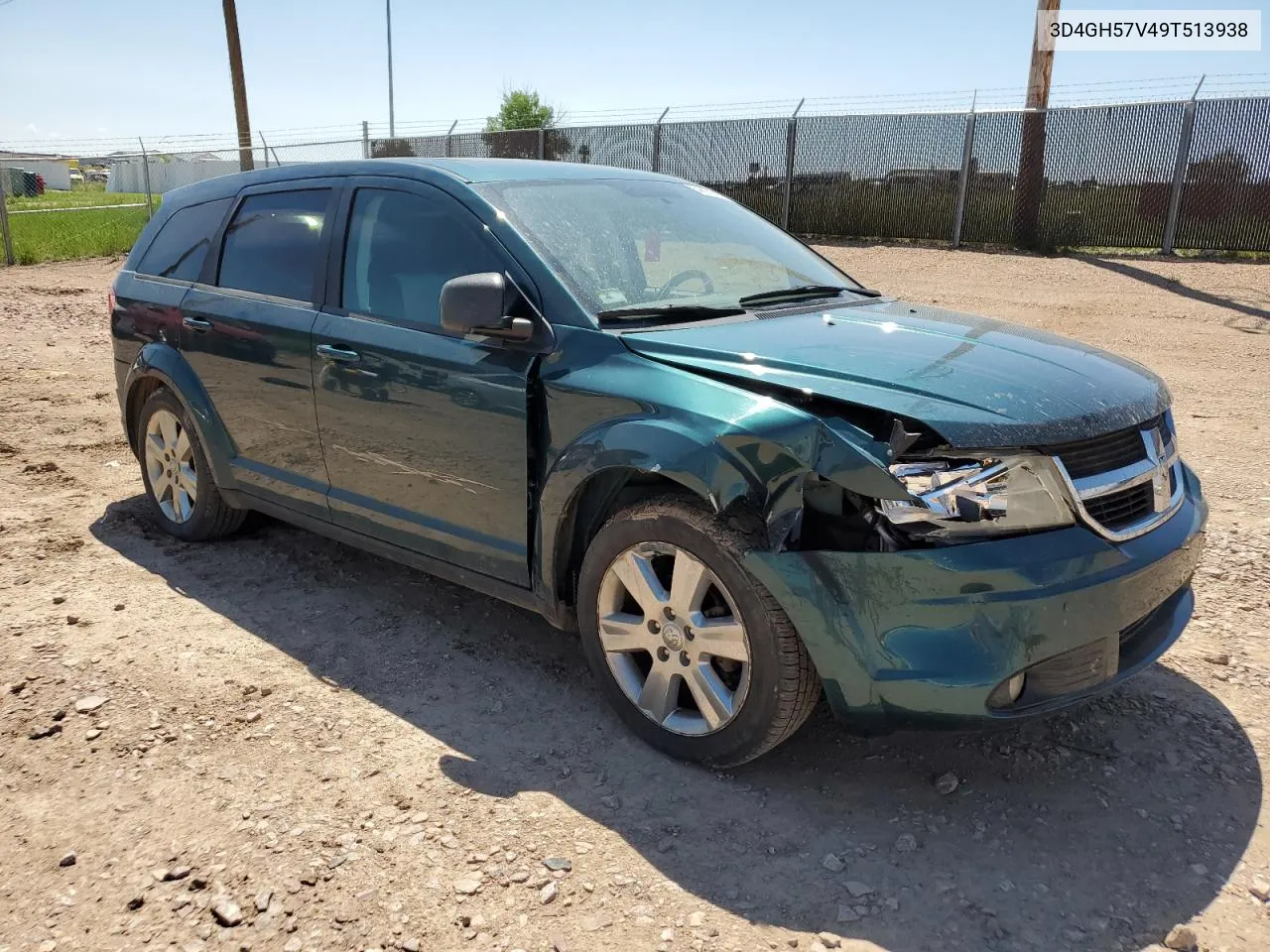 2009 Dodge Journey Sxt VIN: 3D4GH57V49T513938 Lot: 41421774