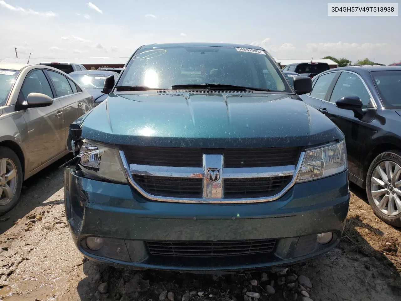 2009 Dodge Journey Sxt VIN: 3D4GH57V49T513938 Lot: 41421774