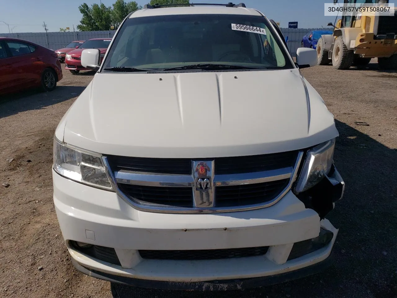 2009 Dodge Journey Sxt VIN: 3D4GH57V59T508067 Lot: 59566644