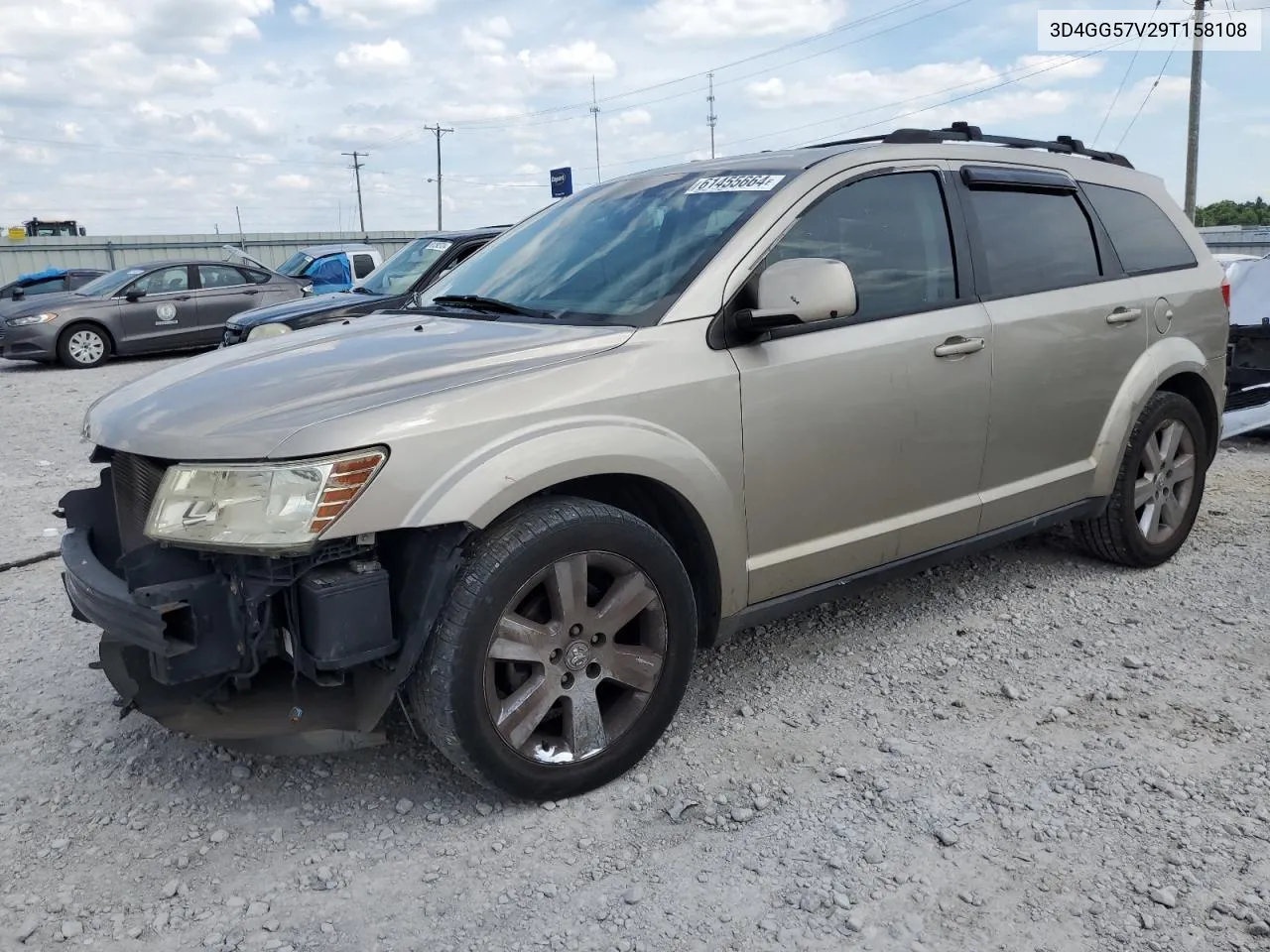 2009 Dodge Journey Sxt VIN: 3D4GG57V29T158108 Lot: 61455664