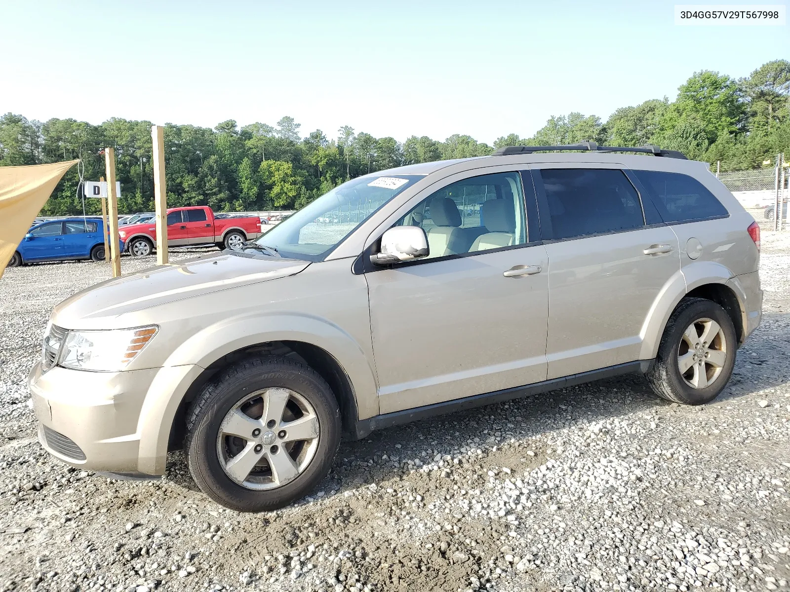 2009 Dodge Journey Sxt VIN: 3D4GG57V29T567998 Lot: 65892394