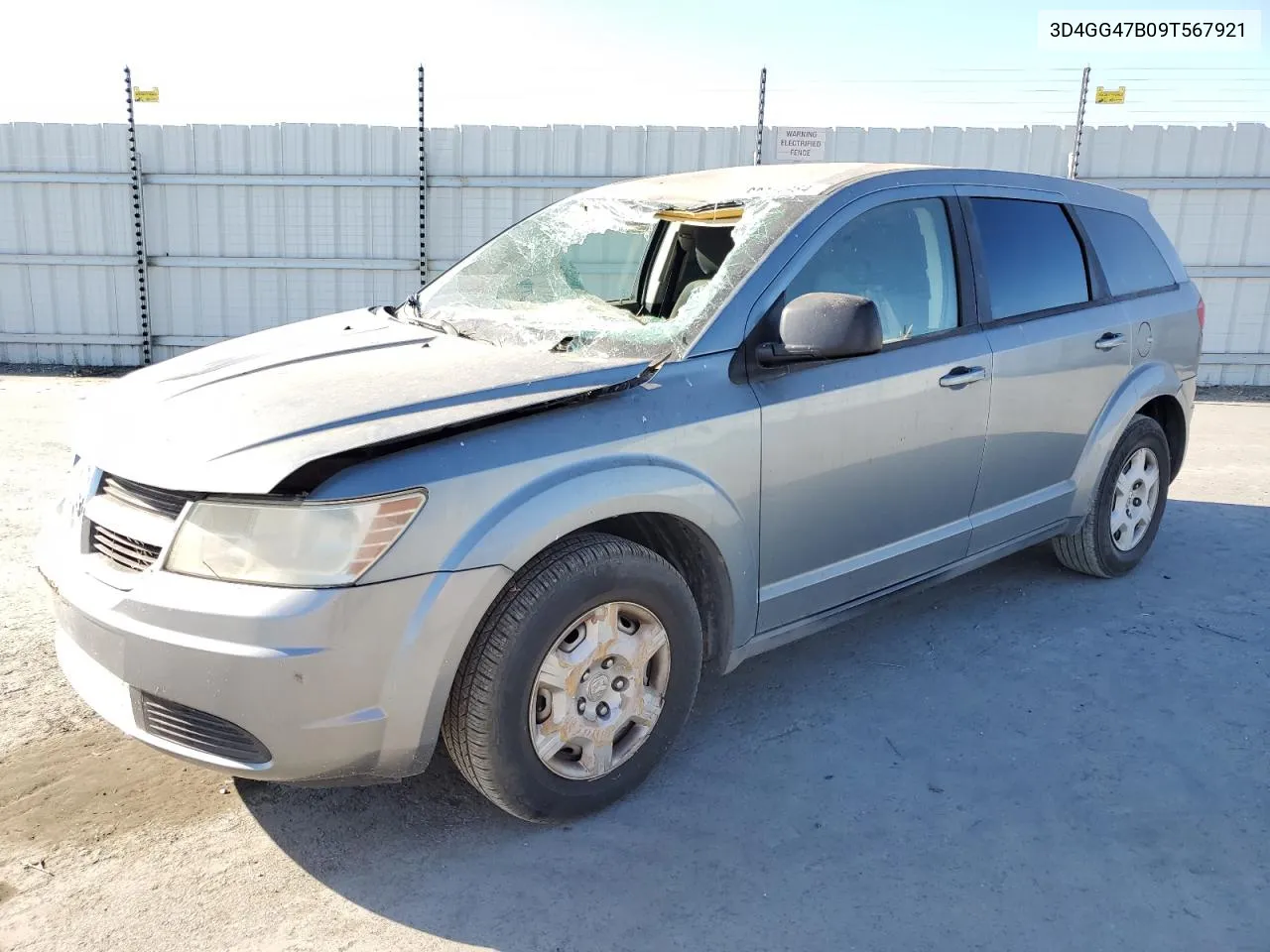 3D4GG47B09T567921 2009 Dodge Journey Se