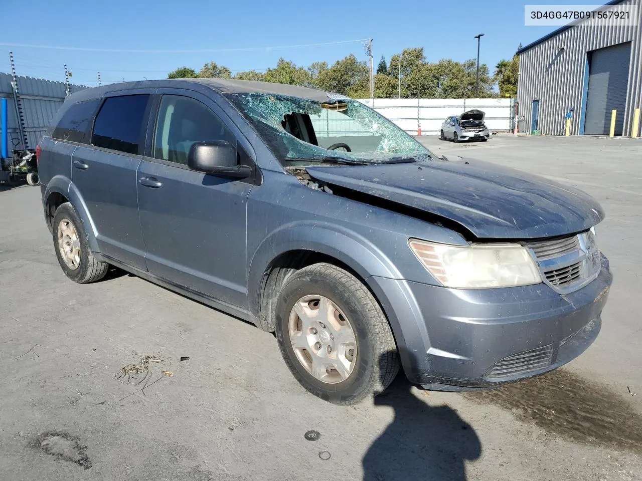 3D4GG47B09T567921 2009 Dodge Journey Se