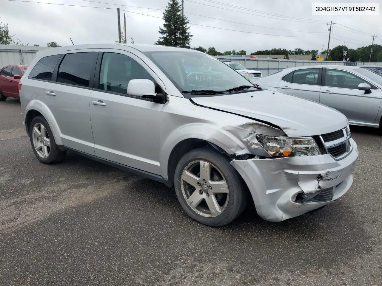 2009 Dodge Journey Sxt VIN: 3D4GH57V19T582442 Lot: 68523694