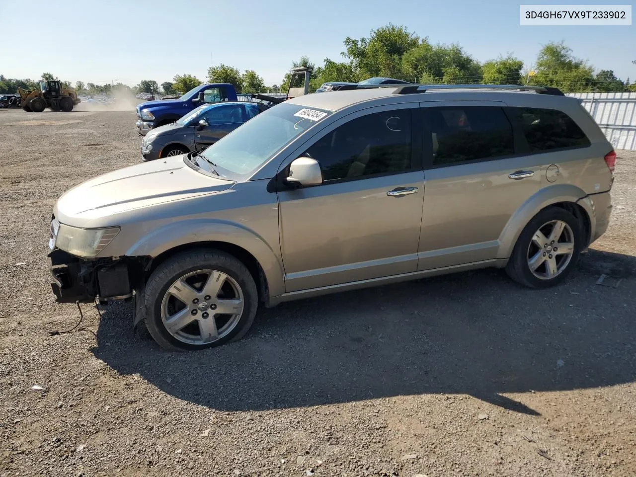 2009 Dodge Journey R/T VIN: 3D4GH67VX9T233902 Lot: 69042454