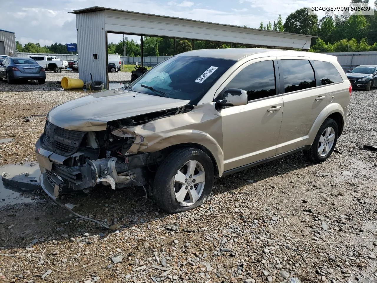 2009 Dodge Journey Sxt VIN: 3D4GG57V99T606439 Lot: 69923764