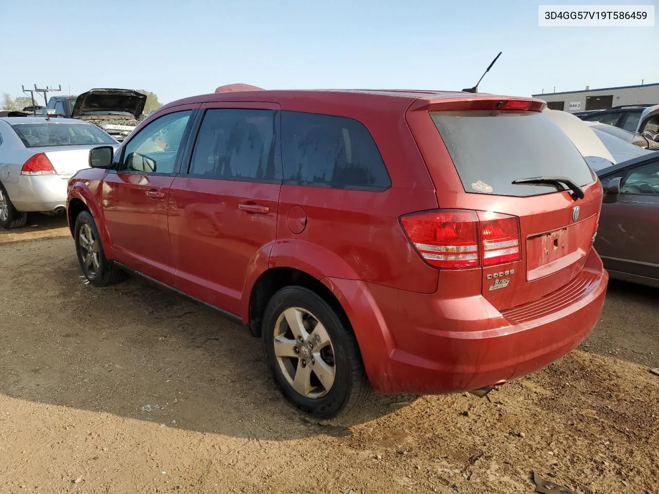 2009 Dodge Journey Sxt VIN: 3D4GG57V19T586459 Lot: 70648334