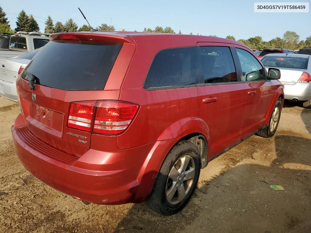 2009 Dodge Journey Sxt VIN: 3D4GG57V19T586459 Lot: 70648334