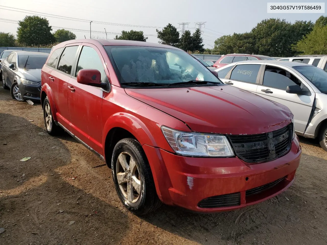 2009 Dodge Journey Sxt VIN: 3D4GG57V19T586459 Lot: 70648334