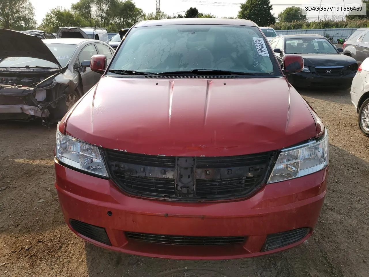 2009 Dodge Journey Sxt VIN: 3D4GG57V19T586459 Lot: 70648334