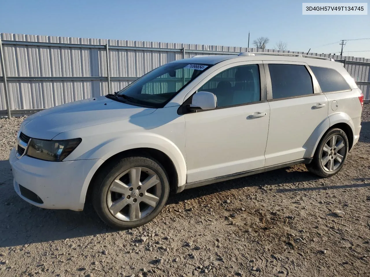 2009 Dodge Journey Sxt VIN: 3D4GH57V49T134745 Lot: 71096654