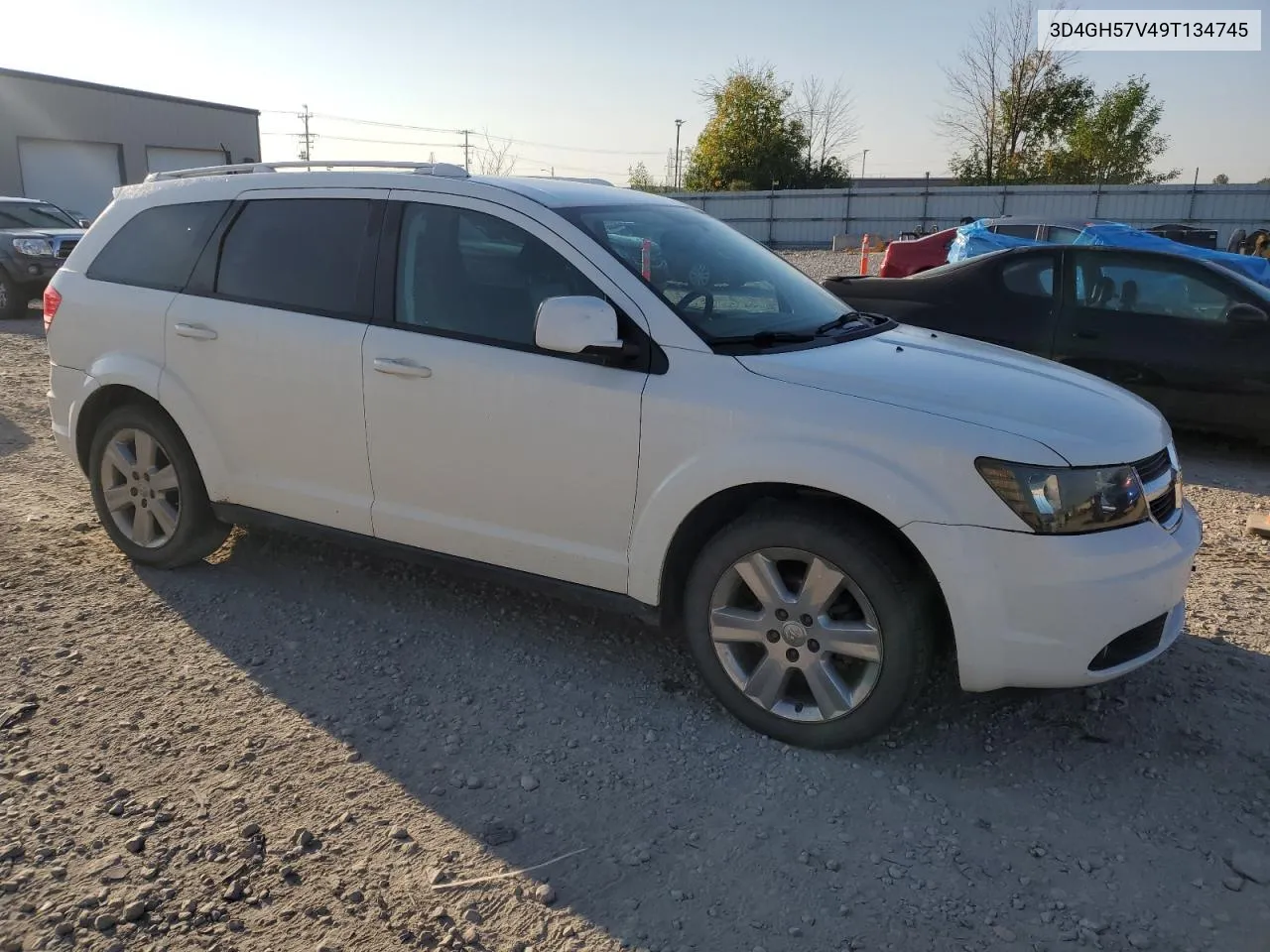 2009 Dodge Journey Sxt VIN: 3D4GH57V49T134745 Lot: 71096654