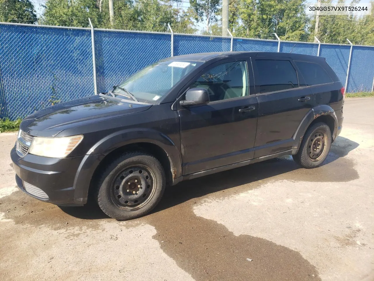 2009 Dodge Journey Sxt VIN: 3D4GG57VX9T526244 Lot: 71663324