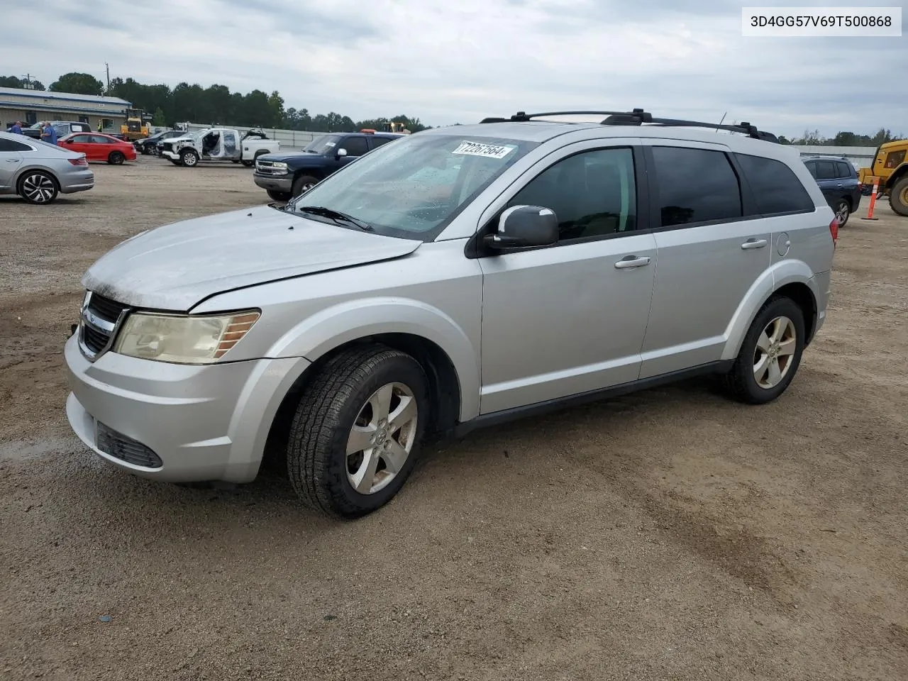 2009 Dodge Journey Sxt VIN: 3D4GG57V69T500868 Lot: 72267564