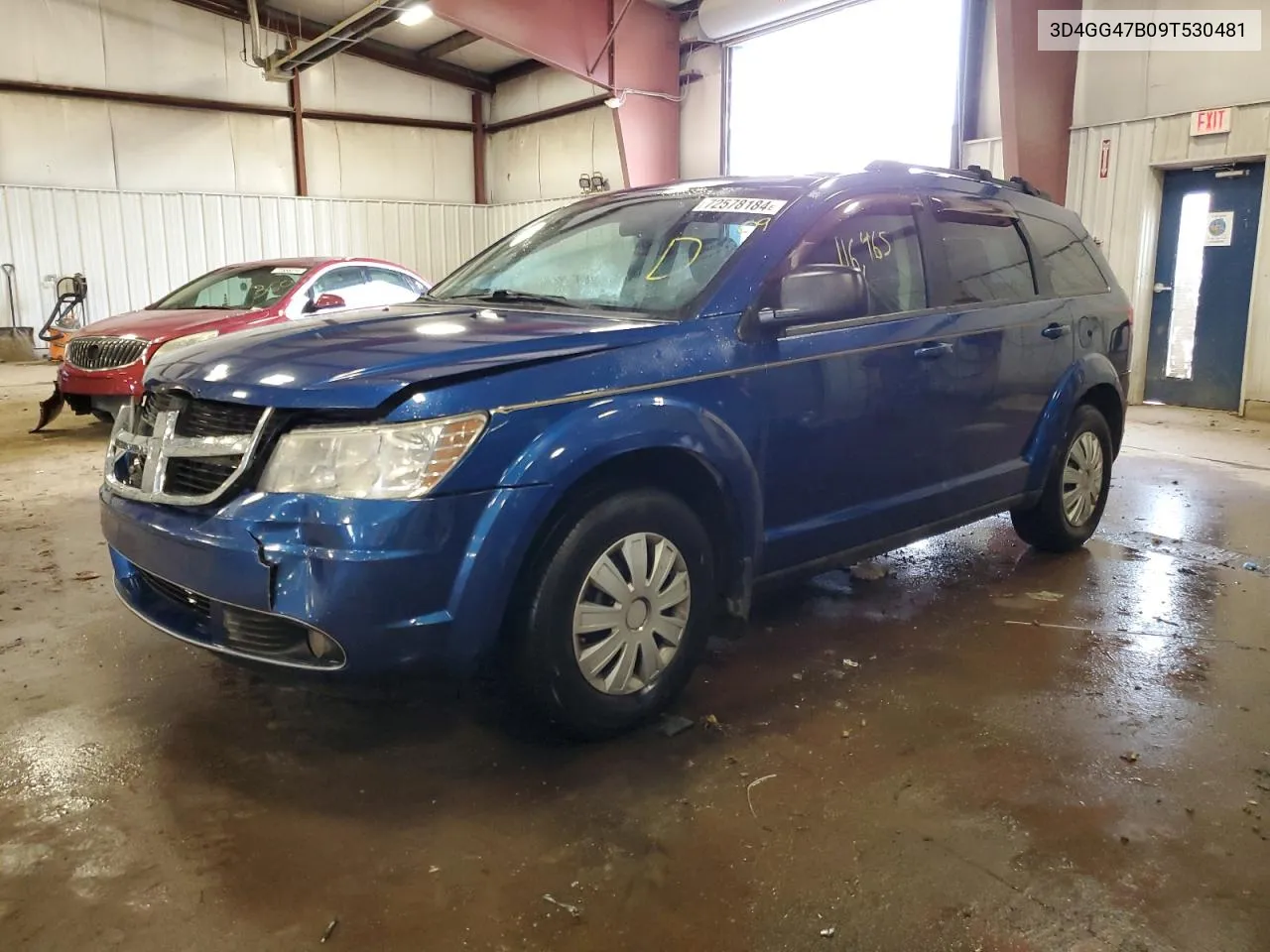 2009 Dodge Journey Se VIN: 3D4GG47B09T530481 Lot: 72578184