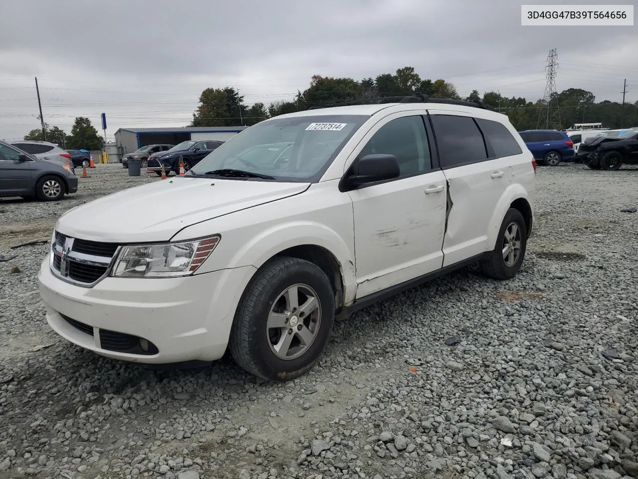 2009 Dodge Journey Se VIN: 3D4GG47B39T564656 Lot: 72737514