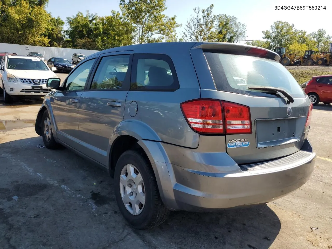 2009 Dodge Journey Se VIN: 3D4GG47B69T560214 Lot: 73184854