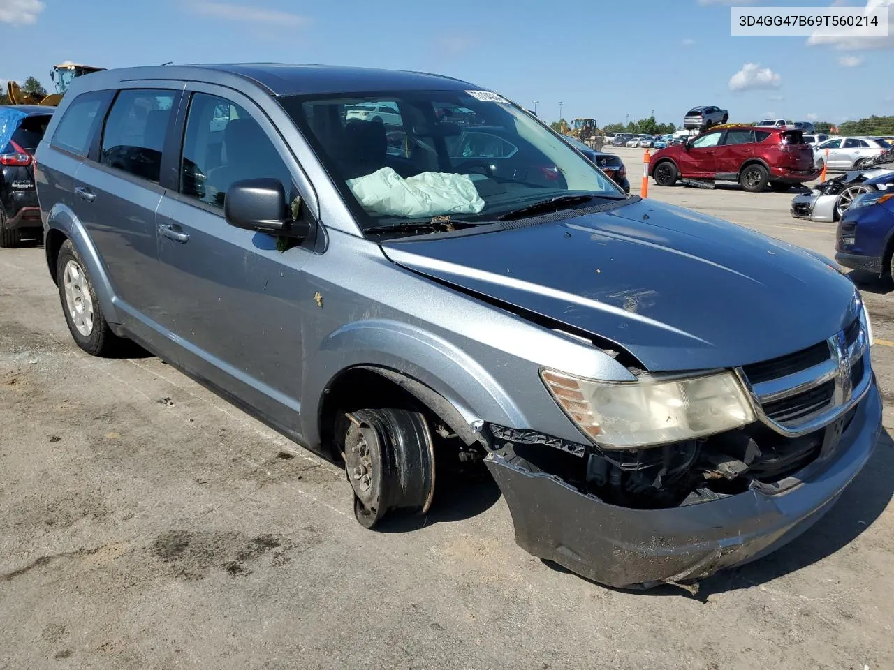 2009 Dodge Journey Se VIN: 3D4GG47B69T560214 Lot: 73184854