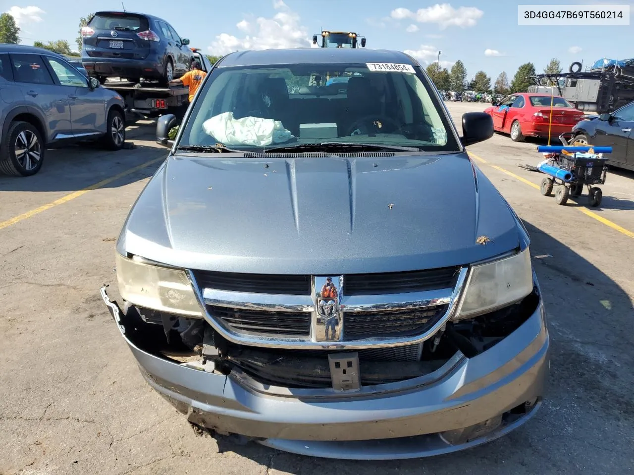 2009 Dodge Journey Se VIN: 3D4GG47B69T560214 Lot: 73184854