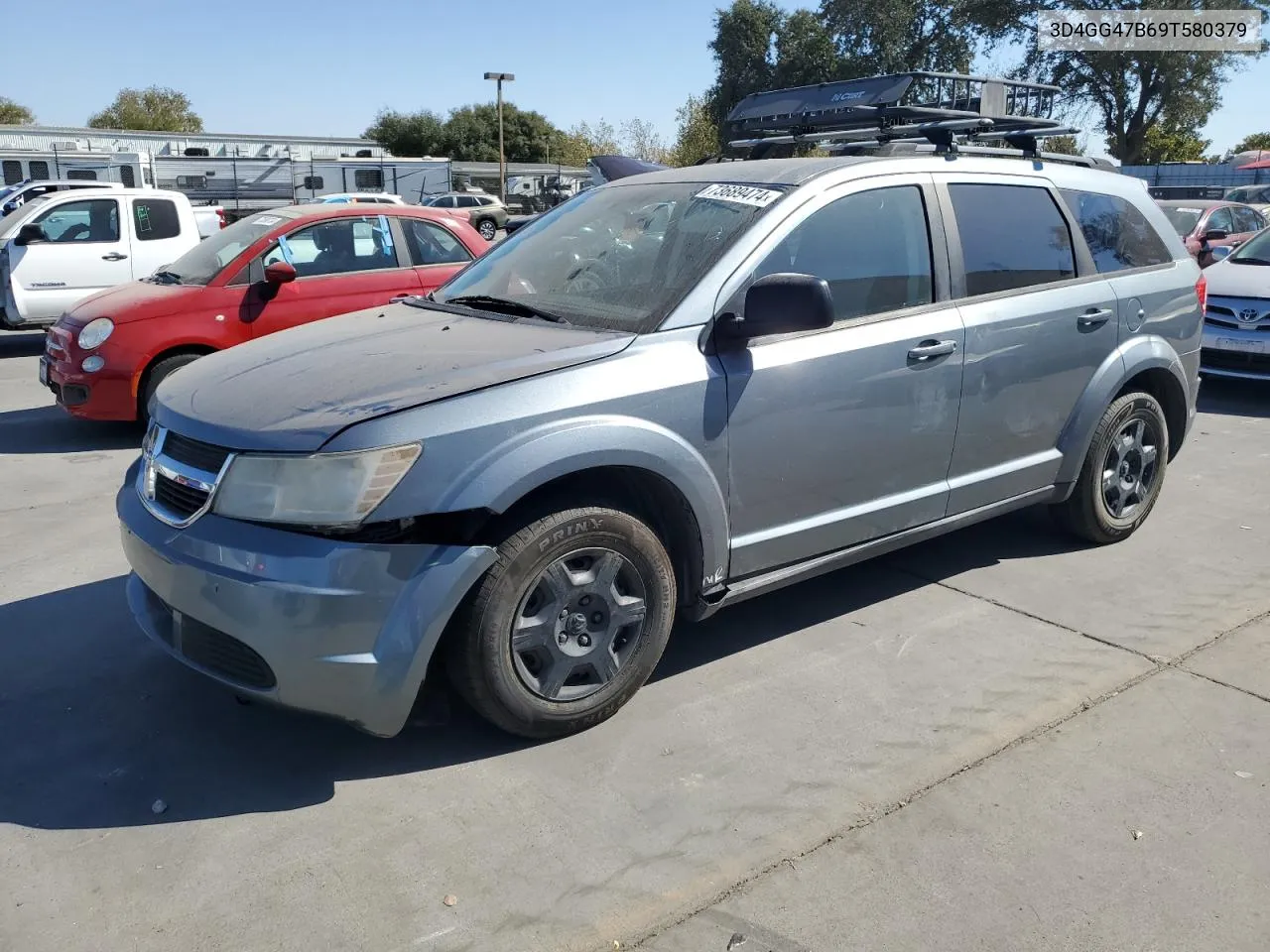 2009 Dodge Journey Se VIN: 3D4GG47B69T580379 Lot: 73689474