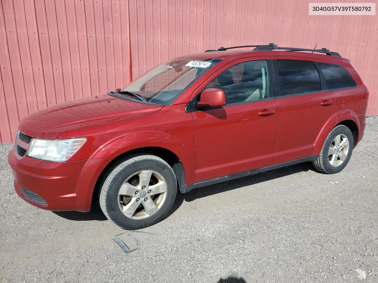 2009 Dodge Journey Sxt VIN: 3D4GG57V39T580792 Lot: 74525014