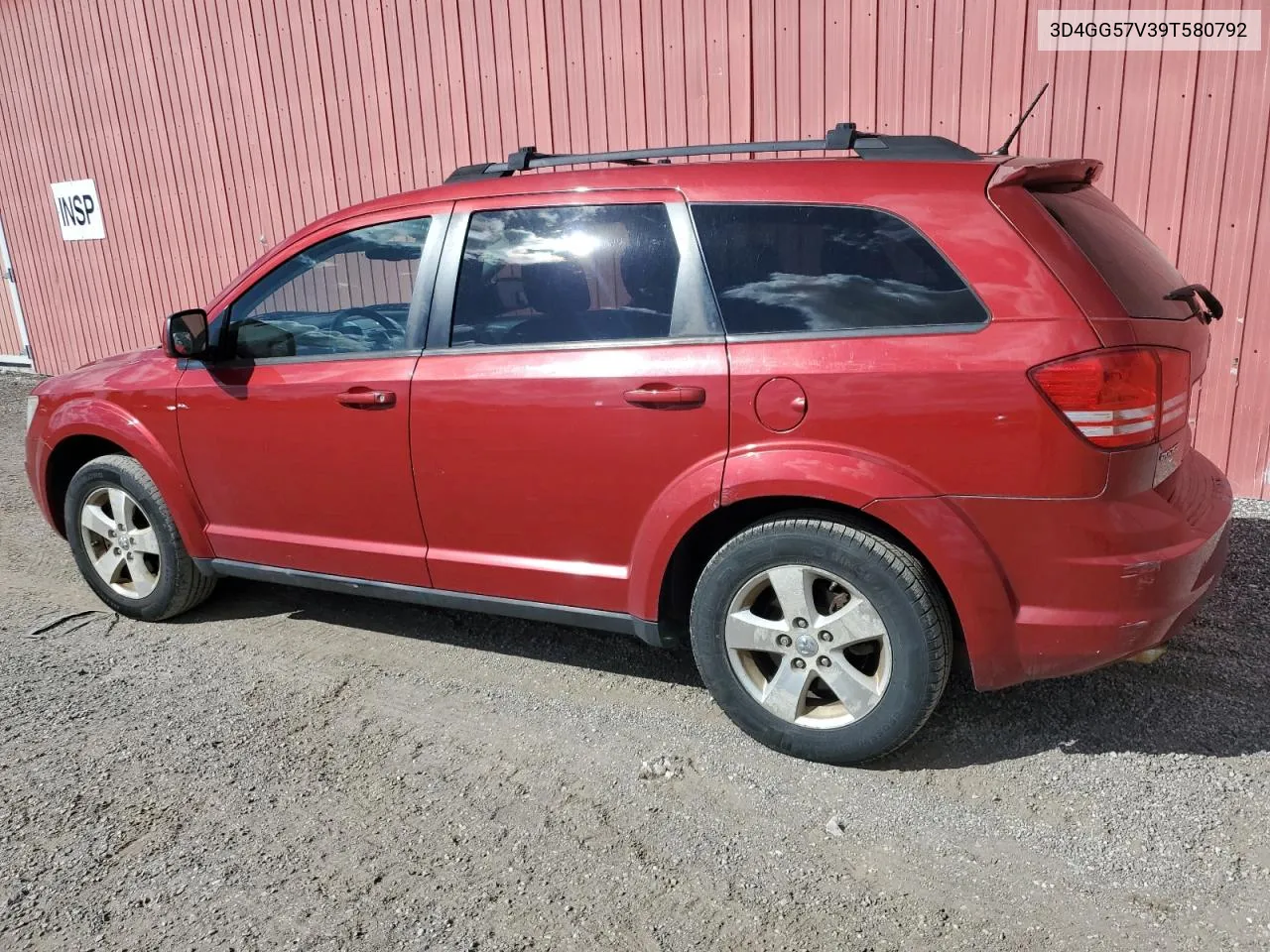 2009 Dodge Journey Sxt VIN: 3D4GG57V39T580792 Lot: 74525014