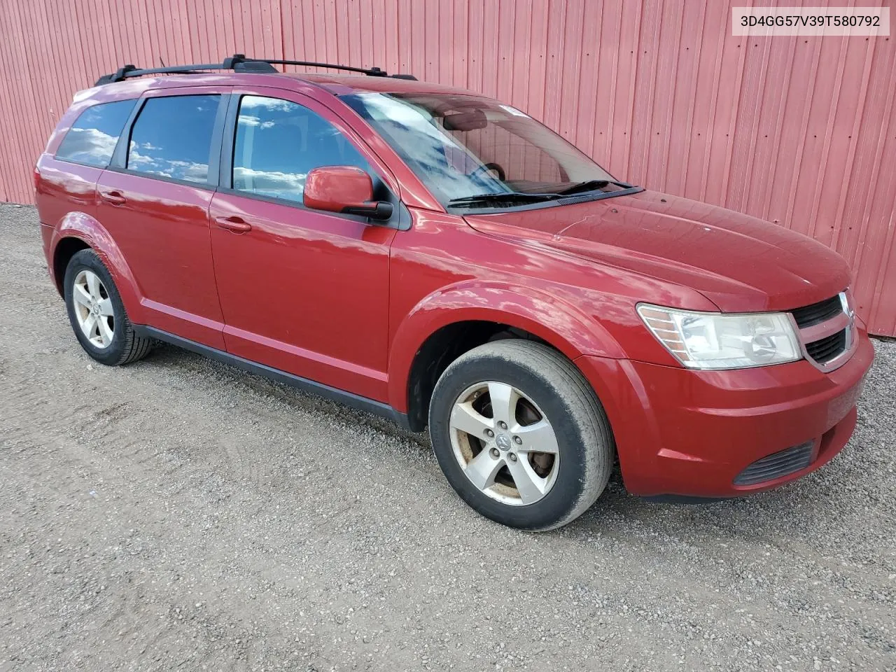 2009 Dodge Journey Sxt VIN: 3D4GG57V39T580792 Lot: 74525014