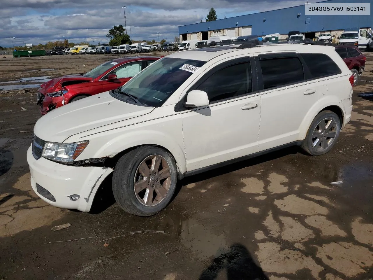 2009 Dodge Journey Sxt VIN: 3D4GG57V69T503141 Lot: 75630384