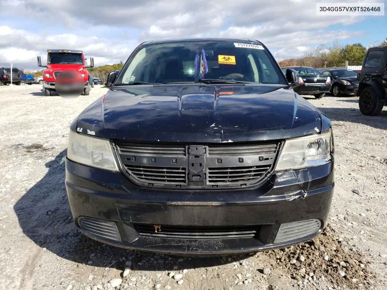 2009 Dodge Journey Sxt VIN: 3D4GG57VX9T526468 Lot: 75722894