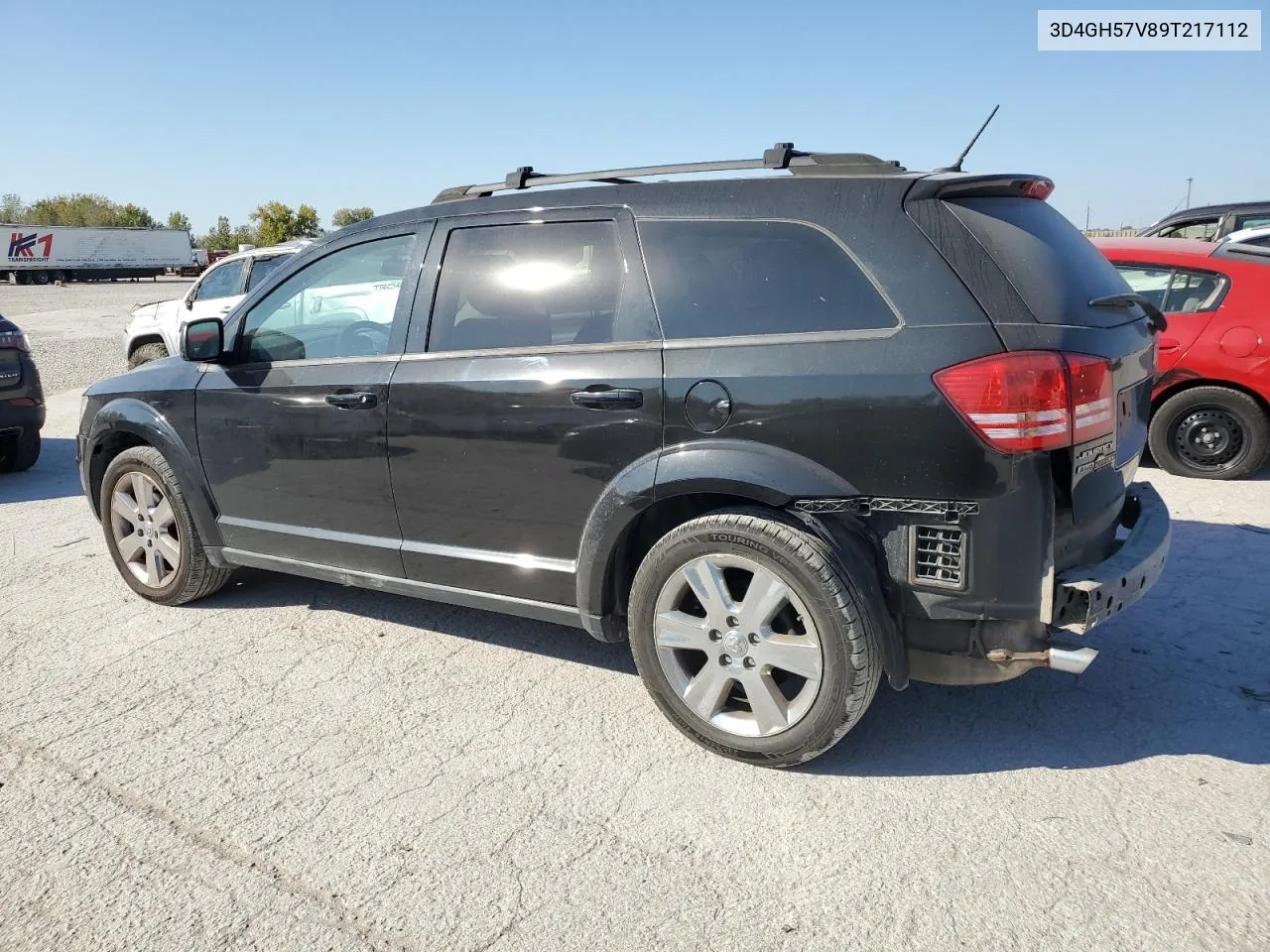 2009 Dodge Journey Sxt VIN: 3D4GH57V89T217112 Lot: 75870104