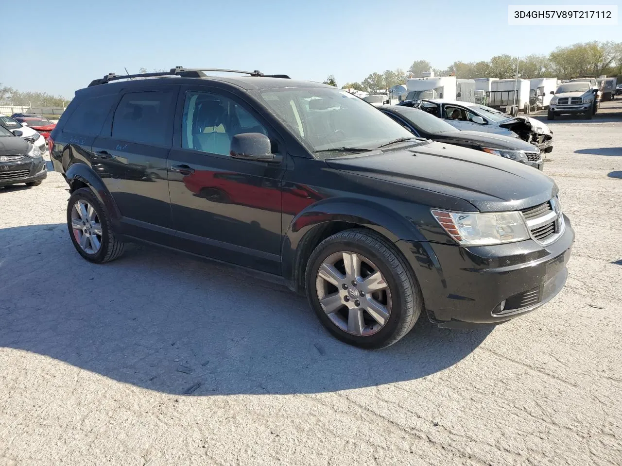 2009 Dodge Journey Sxt VIN: 3D4GH57V89T217112 Lot: 75870104