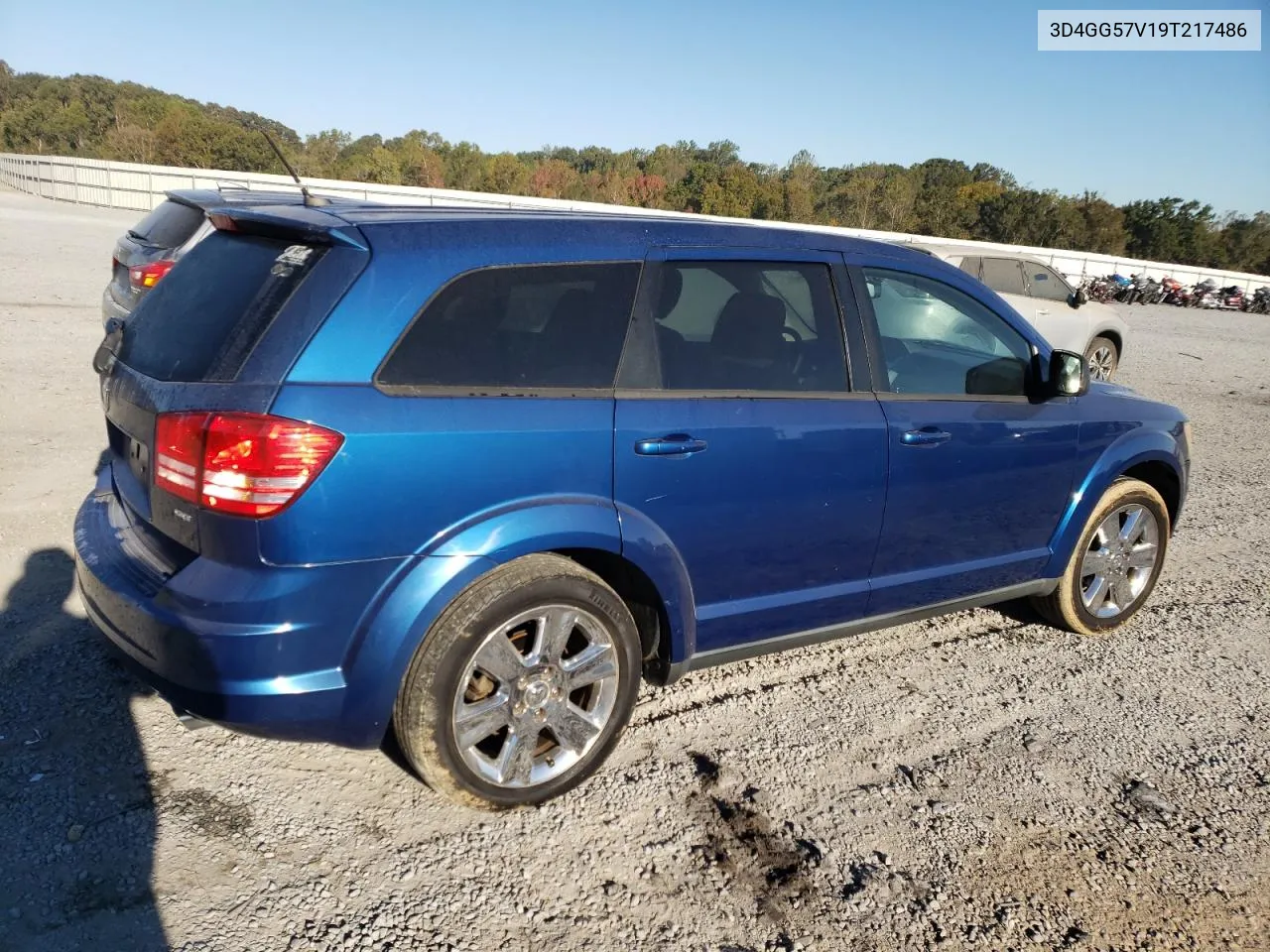 2009 Dodge Journey Sxt VIN: 3D4GG57V19T217486 Lot: 75917074