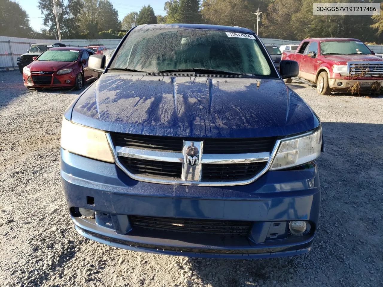 2009 Dodge Journey Sxt VIN: 3D4GG57V19T217486 Lot: 75917074