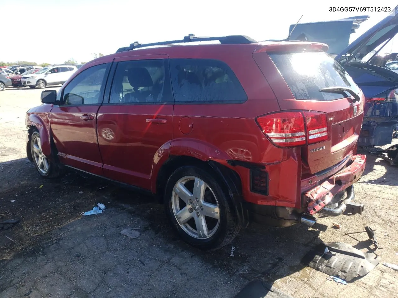 2009 Dodge Journey Sxt VIN: 3D4GG57V69T512423 Lot: 76297164