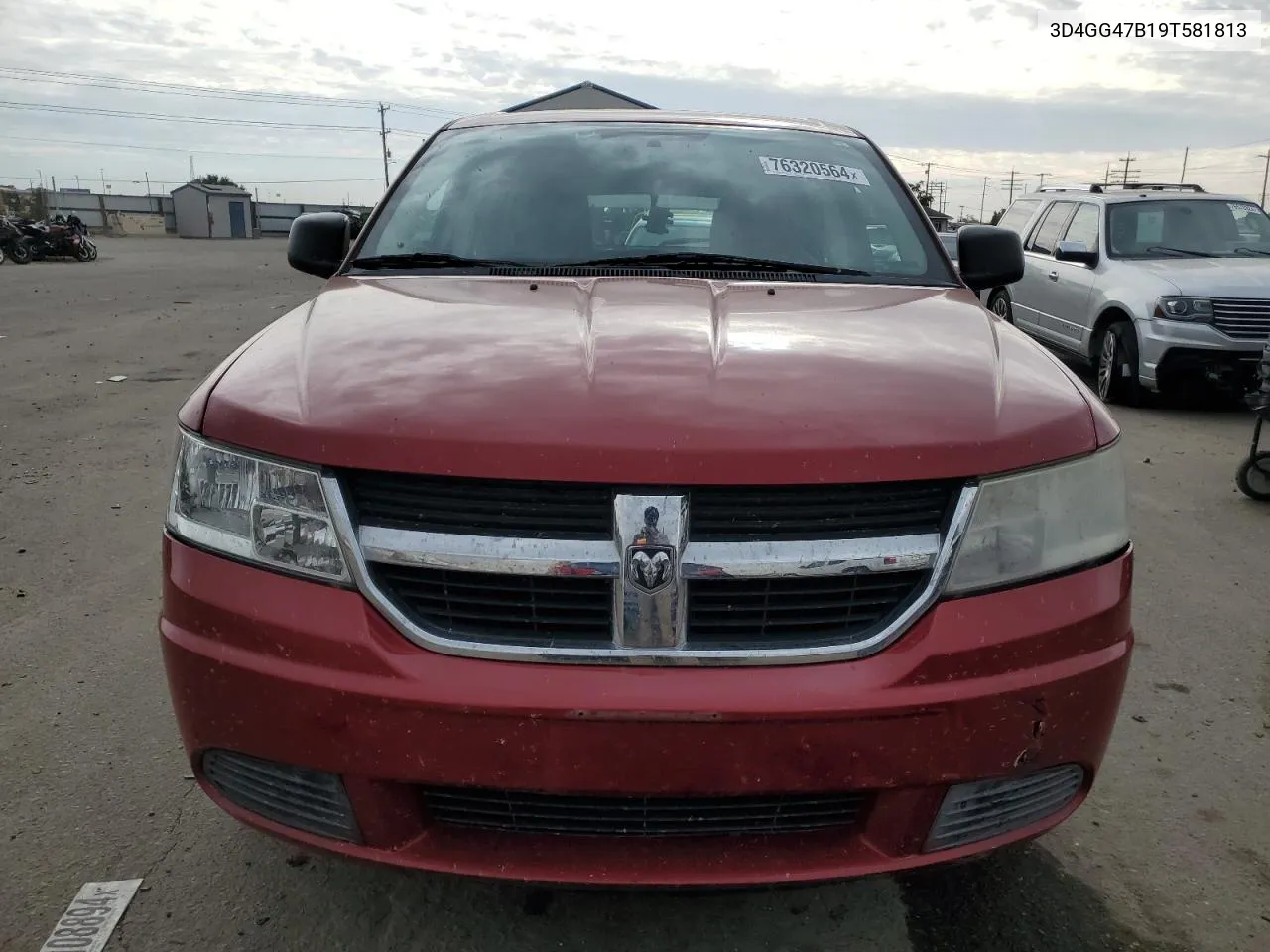 2009 Dodge Journey Se VIN: 3D4GG47B19T581813 Lot: 76320564