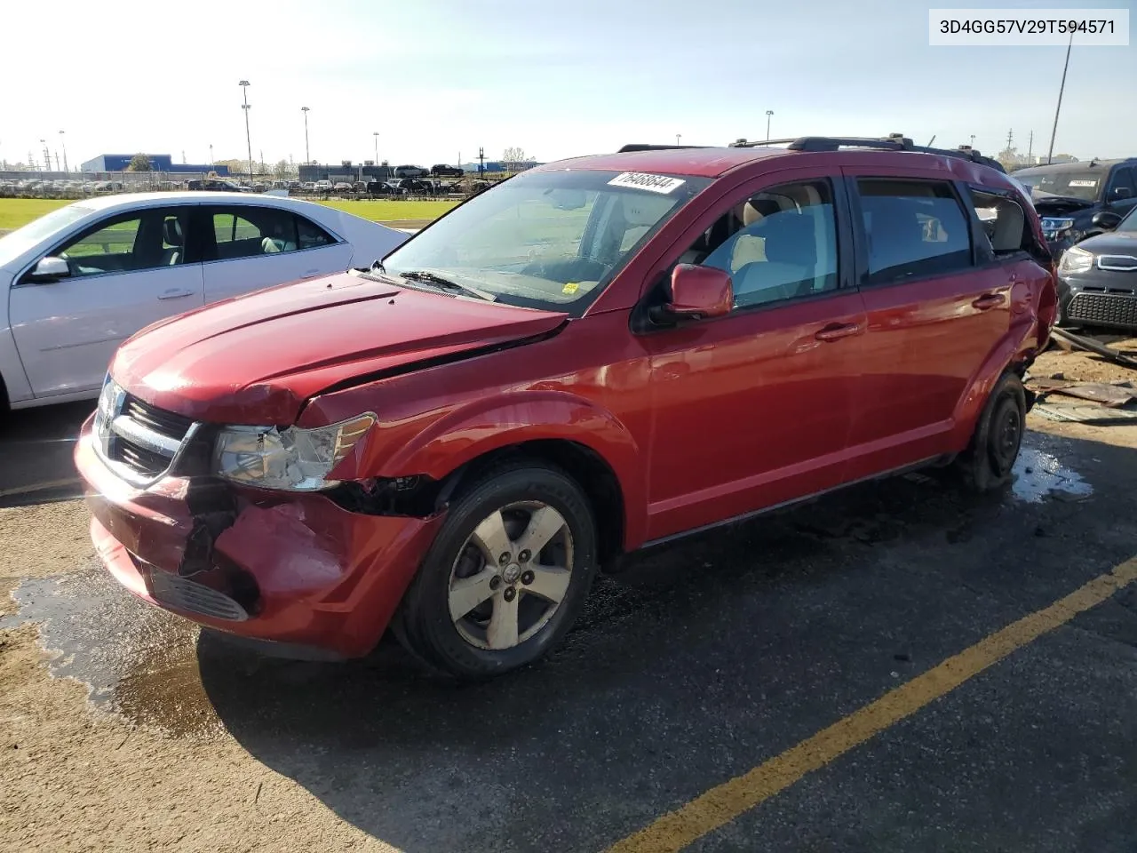 2009 Dodge Journey Sxt VIN: 3D4GG57V29T594571 Lot: 76468644