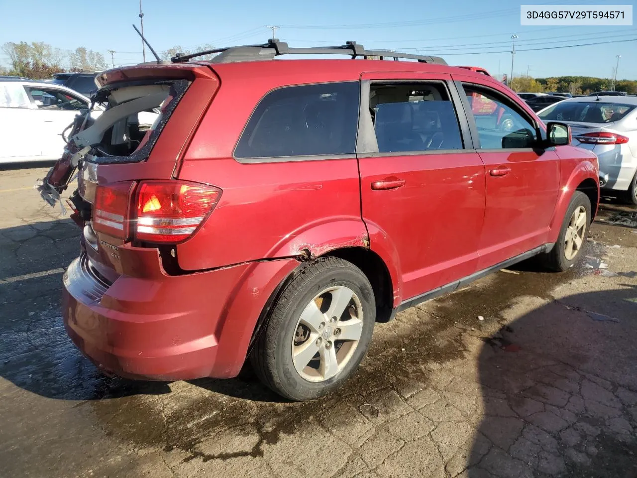 2009 Dodge Journey Sxt VIN: 3D4GG57V29T594571 Lot: 76468644