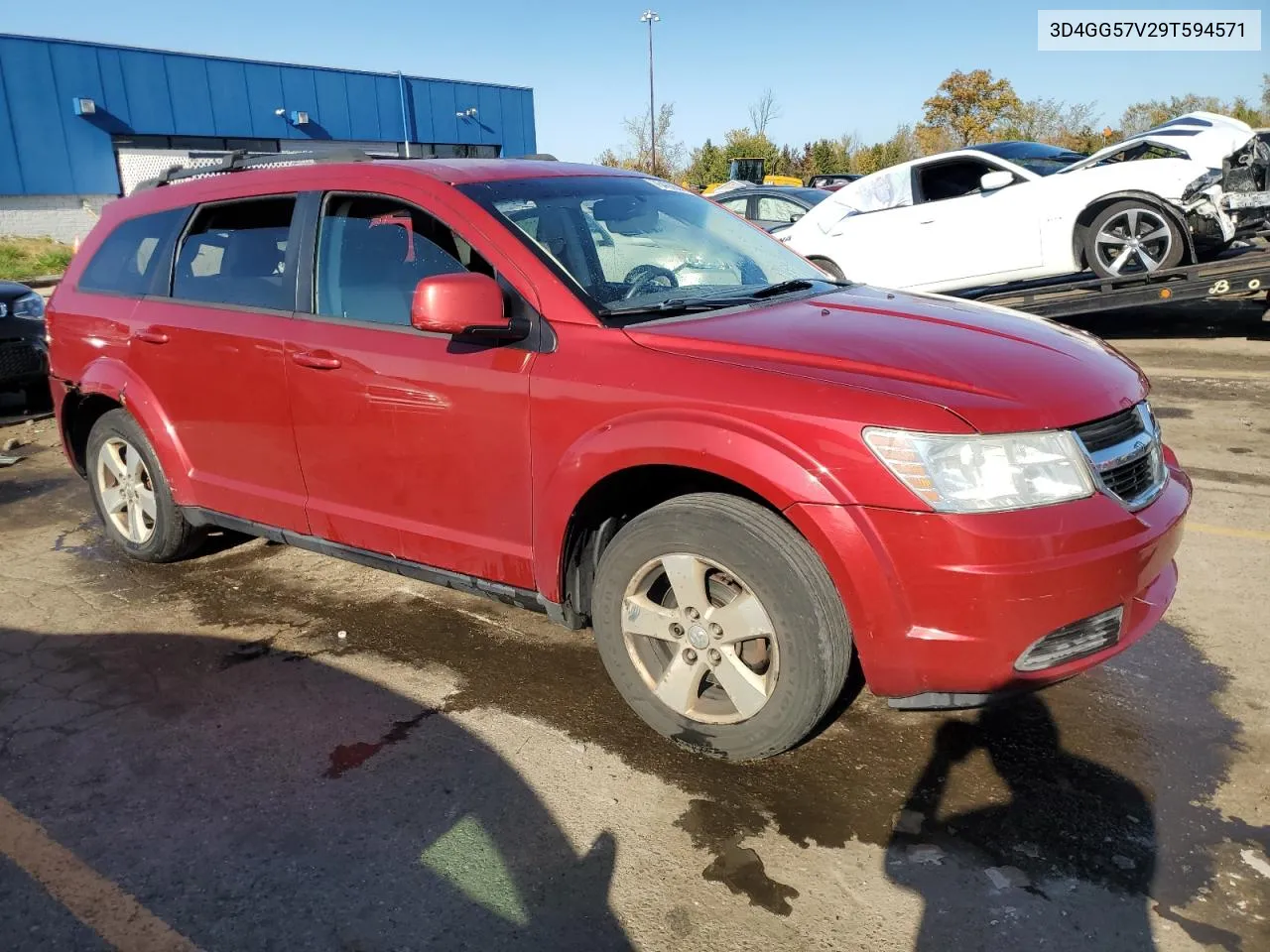 2009 Dodge Journey Sxt VIN: 3D4GG57V29T594571 Lot: 76468644