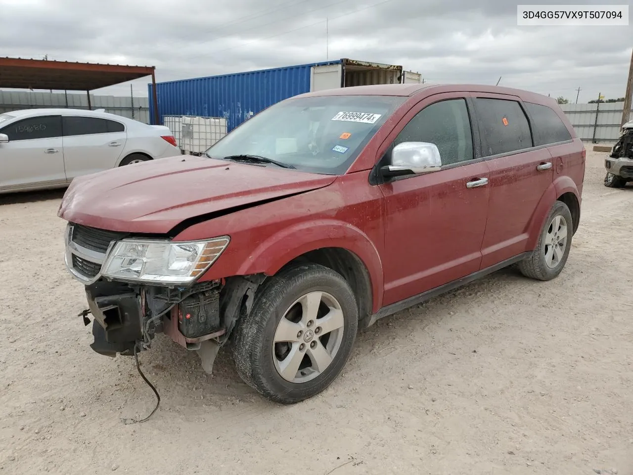 2009 Dodge Journey Sxt VIN: 3D4GG57VX9T507094 Lot: 76999474