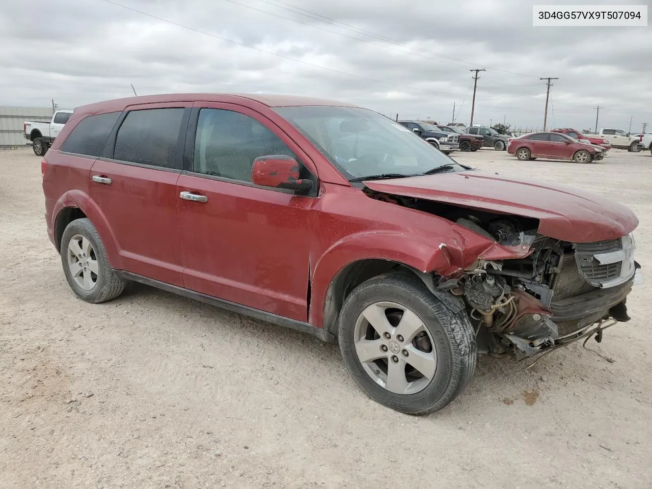 2009 Dodge Journey Sxt VIN: 3D4GG57VX9T507094 Lot: 76999474