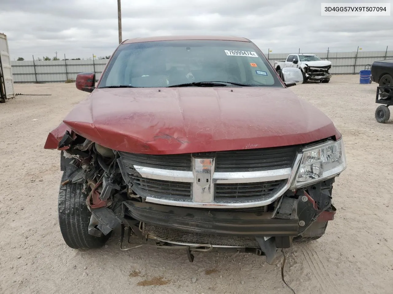 2009 Dodge Journey Sxt VIN: 3D4GG57VX9T507094 Lot: 76999474