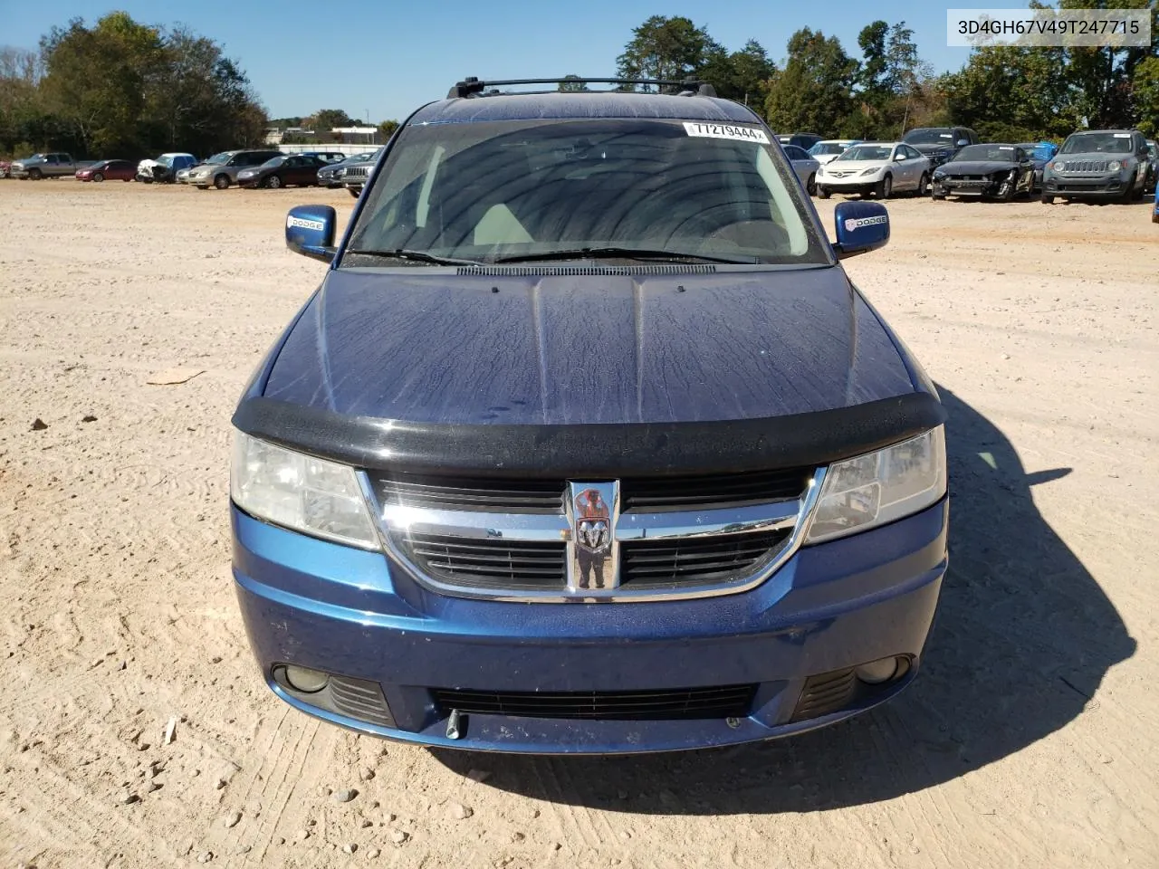 3D4GH67V49T247715 2009 Dodge Journey R/T