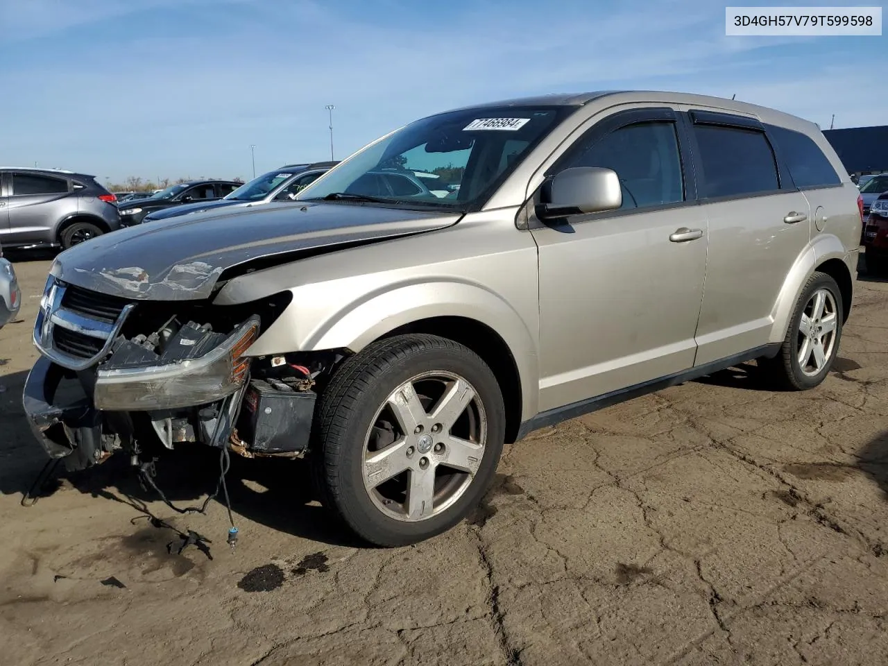 2009 Dodge Journey Sxt VIN: 3D4GH57V79T599598 Lot: 77466984