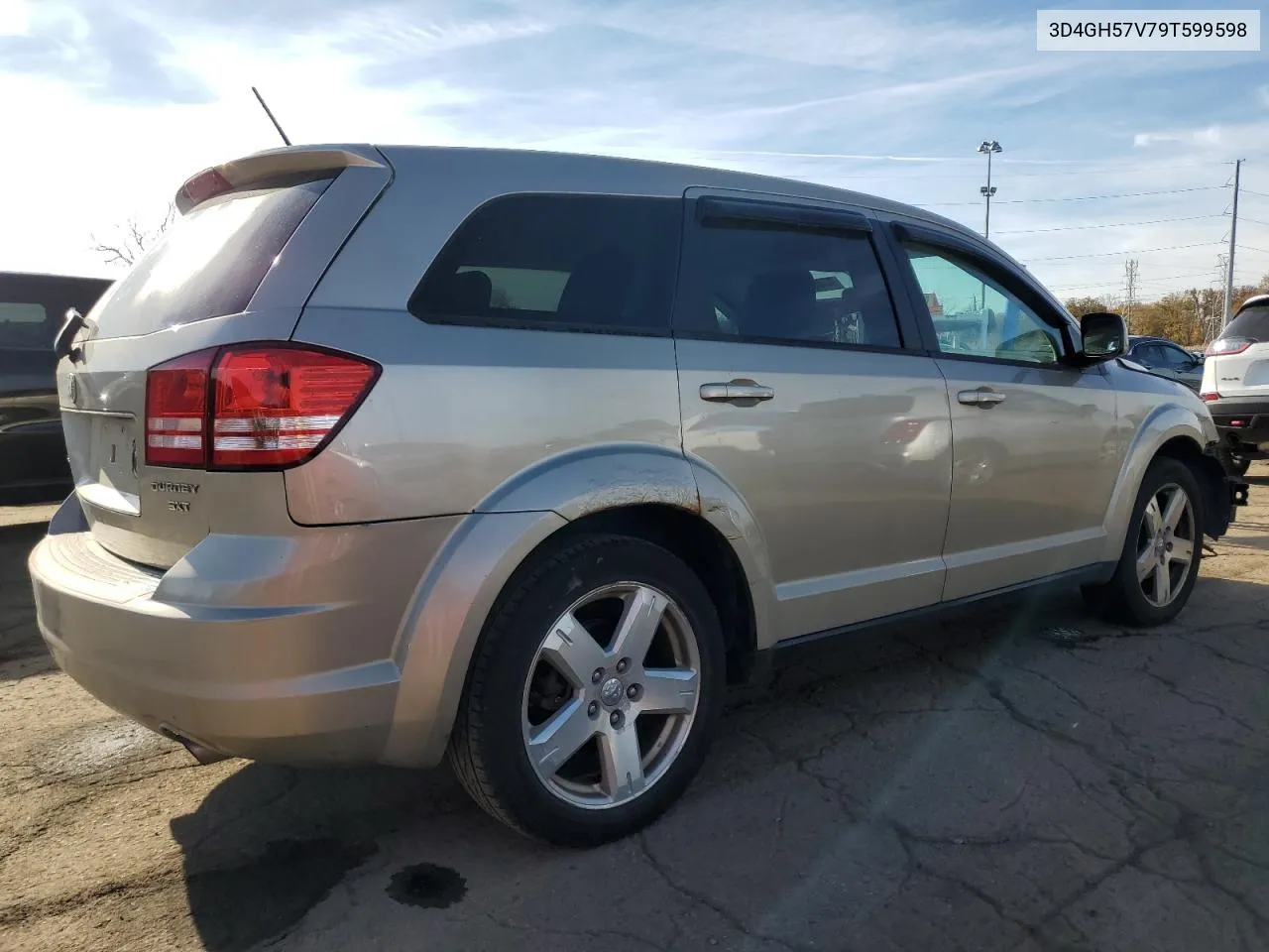 2009 Dodge Journey Sxt VIN: 3D4GH57V79T599598 Lot: 77466984