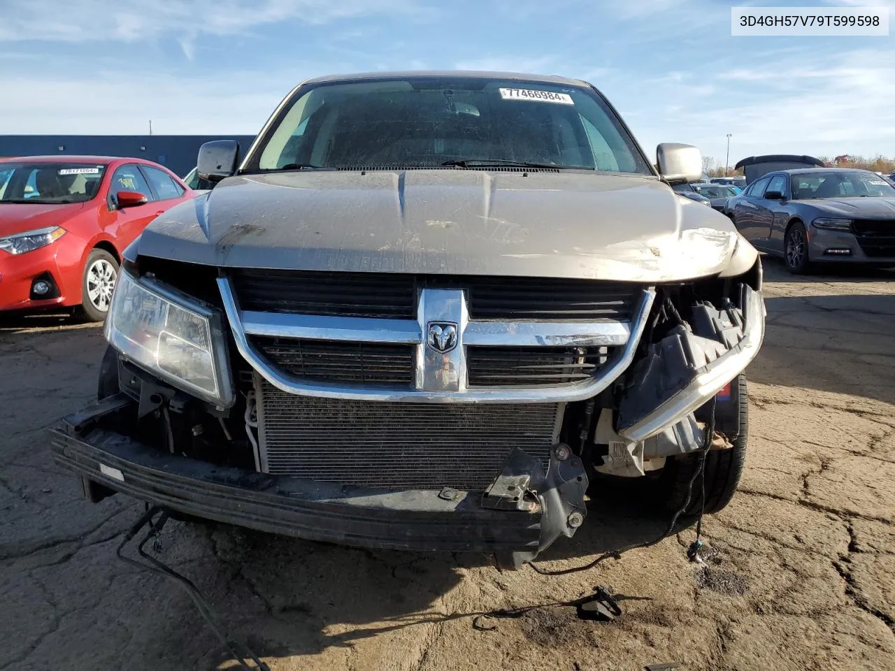 2009 Dodge Journey Sxt VIN: 3D4GH57V79T599598 Lot: 77466984