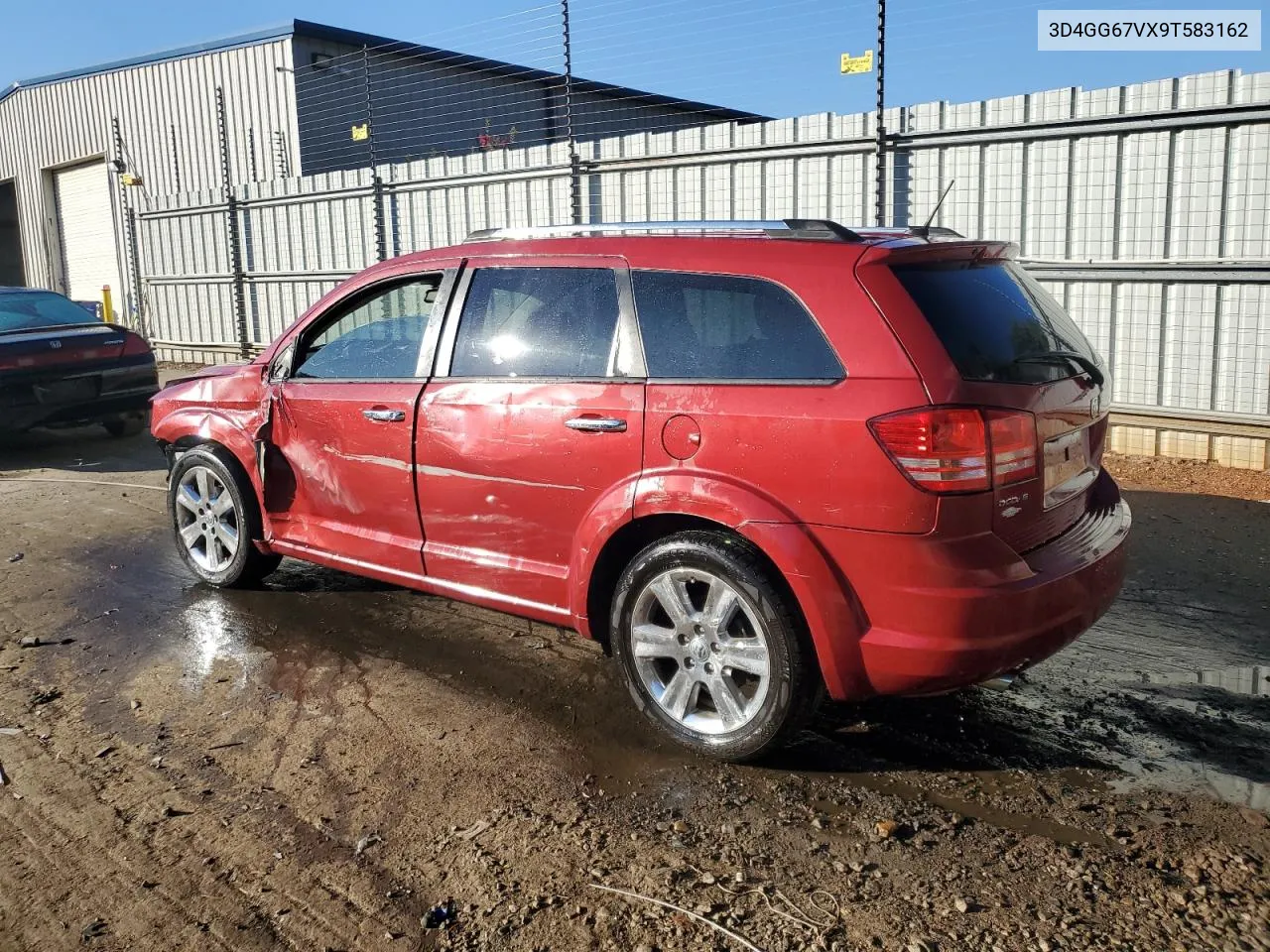 2009 Dodge Journey R/T VIN: 3D4GG67VX9T583162 Lot: 77533004