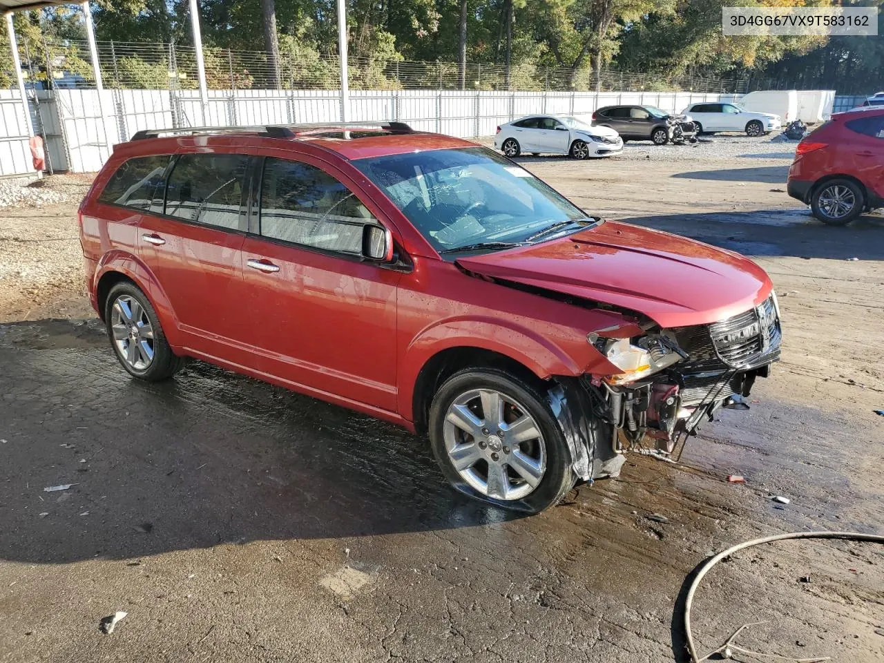 2009 Dodge Journey R/T VIN: 3D4GG67VX9T583162 Lot: 77533004